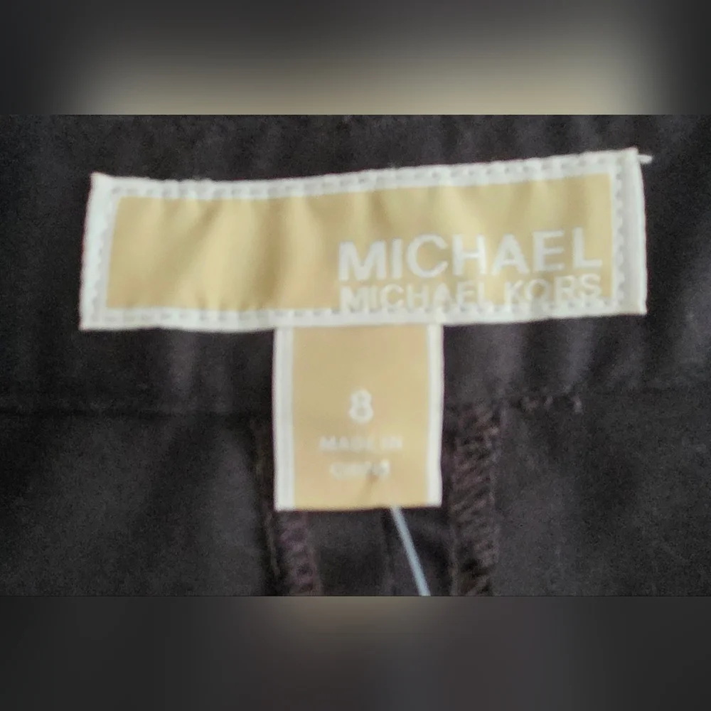 MMK Black Dress Pants with Silver Zippers Size 8 - Picture 11 of 12